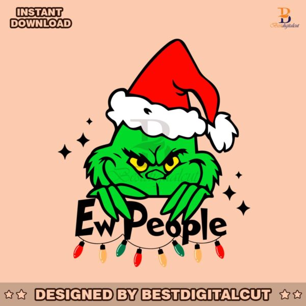 ew-people-grinch-christmas-hat-svg