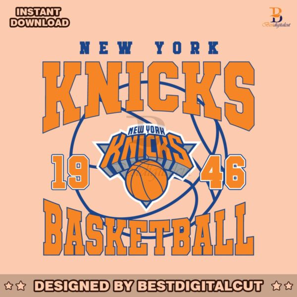 vintage-new-york-knicks-1946-basketball-svg