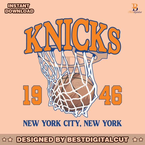 vintage-new-york-knicks-1946-basketball-svg-digital-download