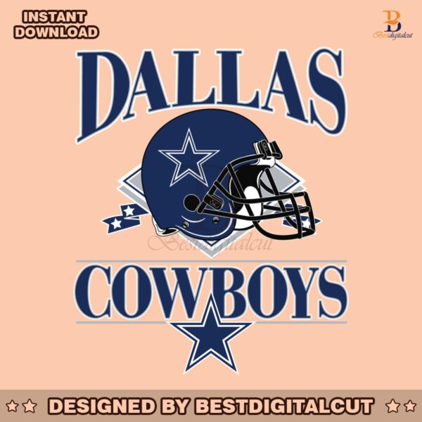 dallas-cowboys-1960-helmet-logo-svg-digital-download