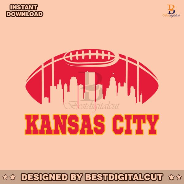 kansas-city-1960-football-skyline-svg-digital-download