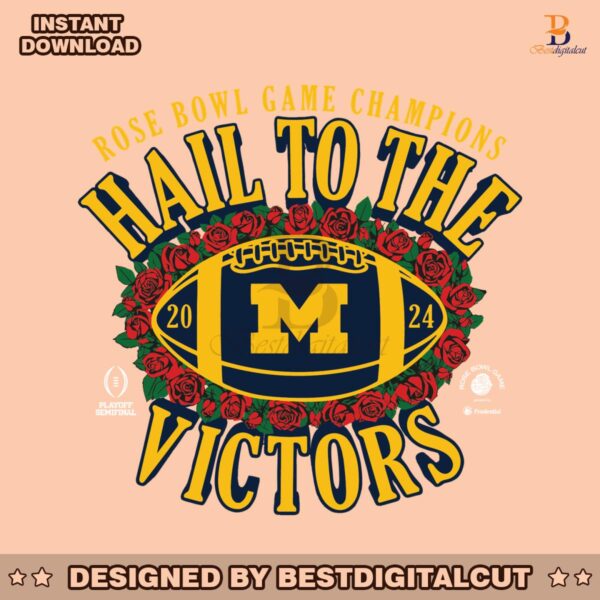 michigan-hail-to-the-victor-rose-bowl-champions-svg