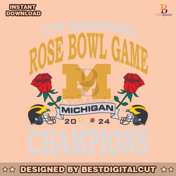 rose-bowl-champions-michigan-wolverines-svg