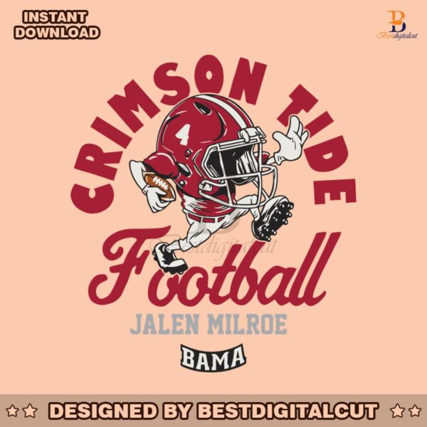 crimson-tide-football-jalen-milroe-svg