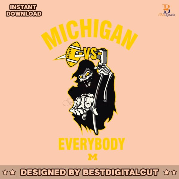 death-michigan-vs-everybody-football-svg