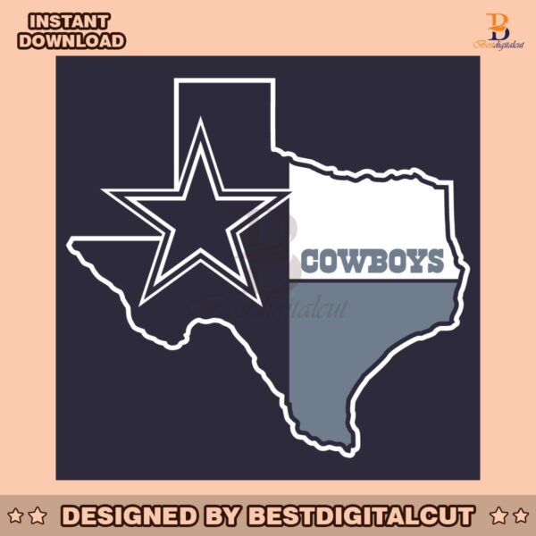 dallas-cowboys-map-nfl-team-svg