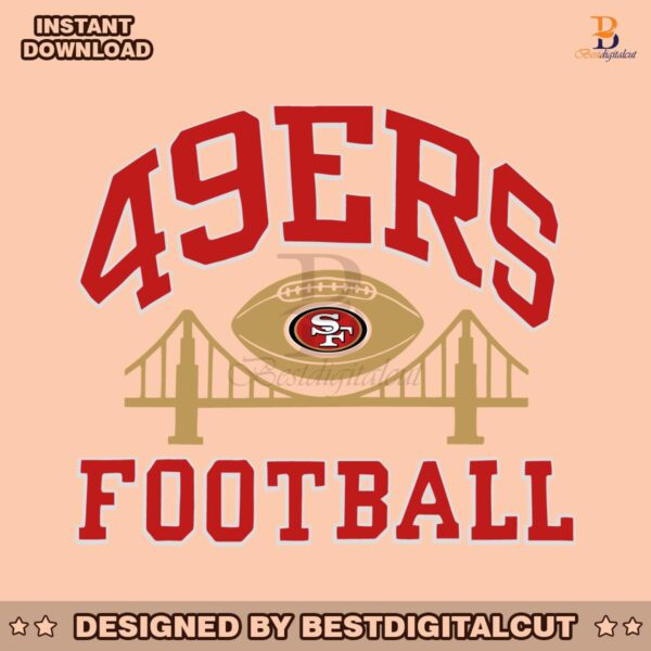 vintage-49ers-football-bridge-svg