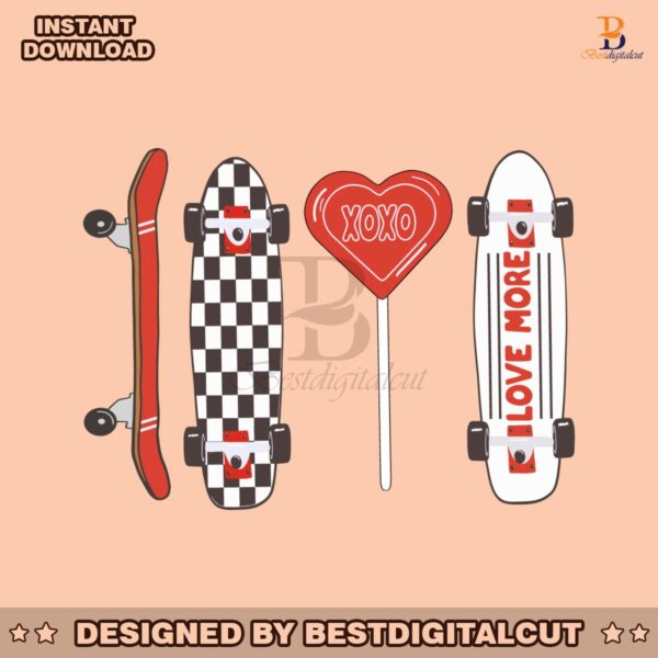 valentines-skateboard-xoxo-love-more-svg