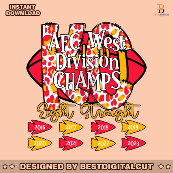 kc-afc-west-division-champs-8-straight-svg-digital-download