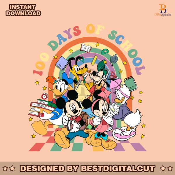 disney-friends-100-days-of-school-svg