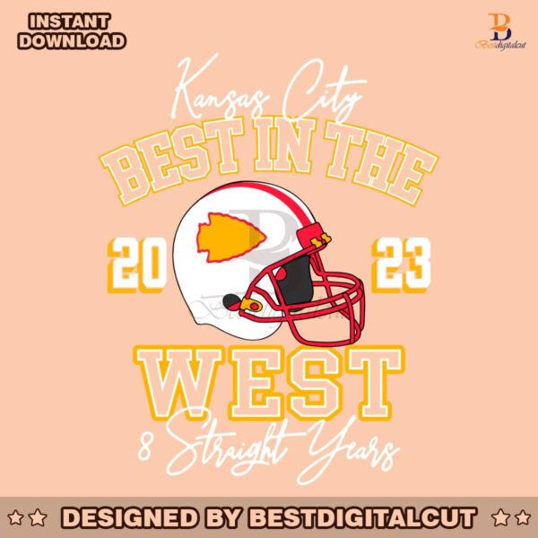 best-in-the-west-8-straight-years-kansas-city-chiefs-svg