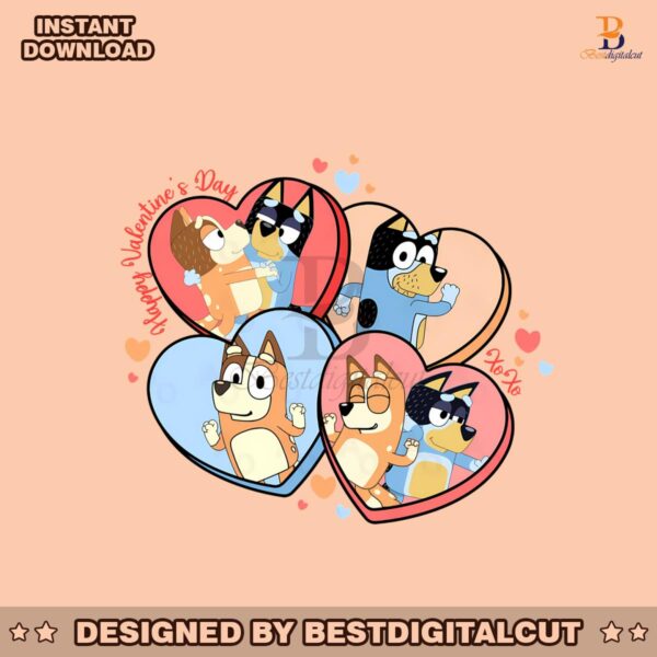 valentine-mom-and-dad-bluey-xoxo-png