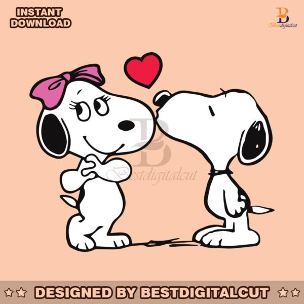 cute-kissing-snoopy-valentine-svg