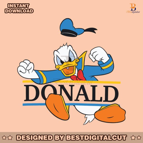 funny-donald-duck-disney-character-svg