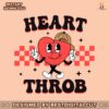 retro-heart-throb-checkered-svg