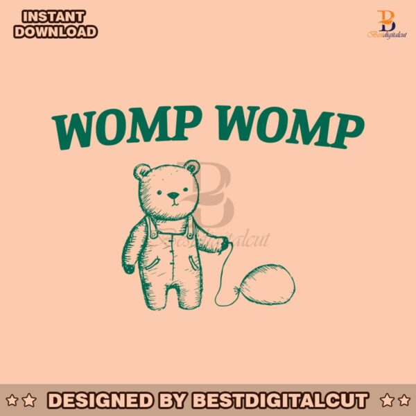 retro-womp-womp-bear-meme-svg