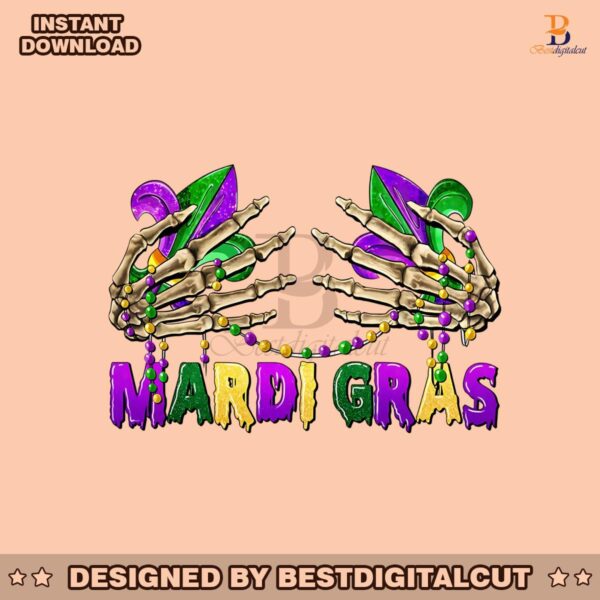 retro-mardi-gras-skeleton-hand-png