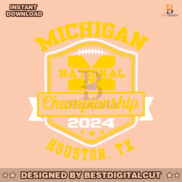 michigan-college-football-national-championship-2024-svg