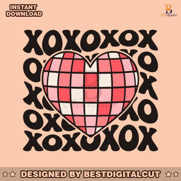 retro-valentine-xoxo-heart-svg