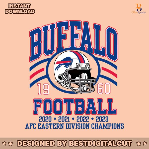 buffalo-football-helmet-afc-eastern-division-champions-svg