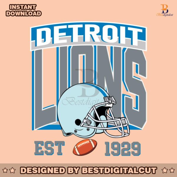 detroit-lions-est-1929-helmet-svg