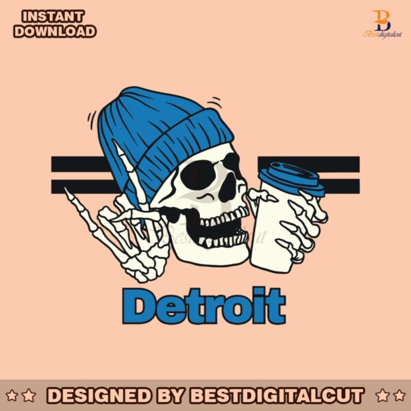 skeleton-detroit-lions-football-svg