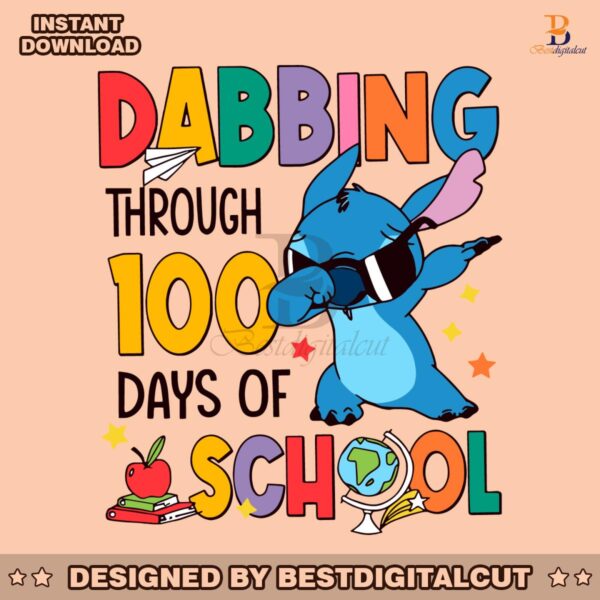 dabbing-through-100-days-of-school-svg