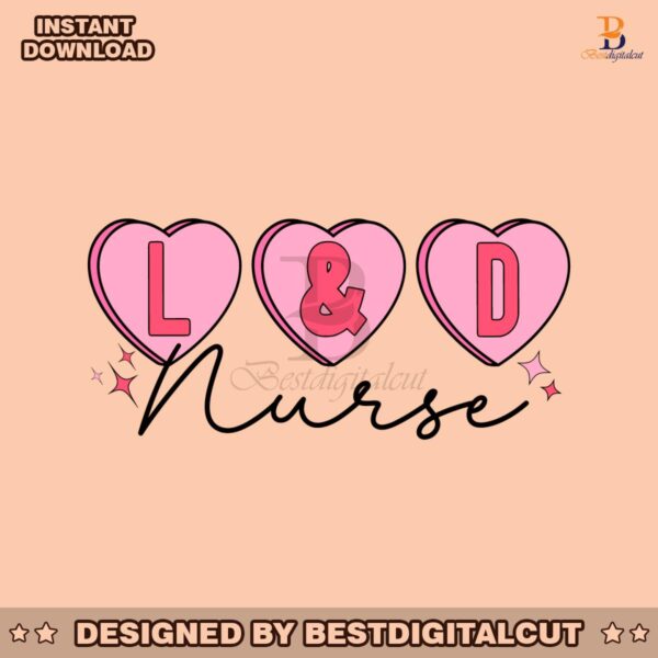 labor-and-delivery-nurse-valentine-svg