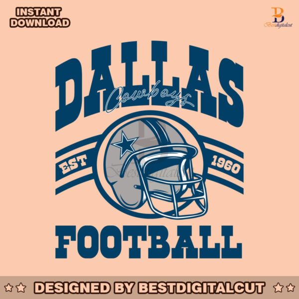 dallas-cowboys-football-est-1960-svg