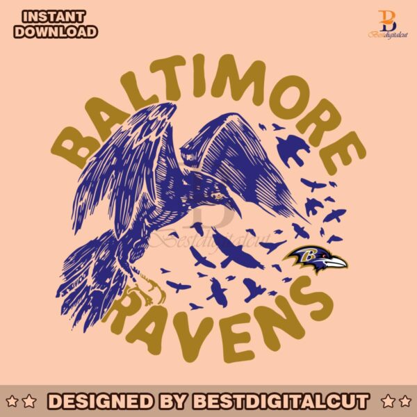 retro-baltimore-ravens-svg-cricut-digital-download