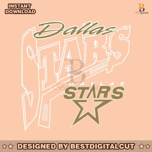 vintage-dallas-stars-hockey-svg-digital-download