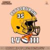 super-bowl-lviii-pittsburgh-football-helmet-svg