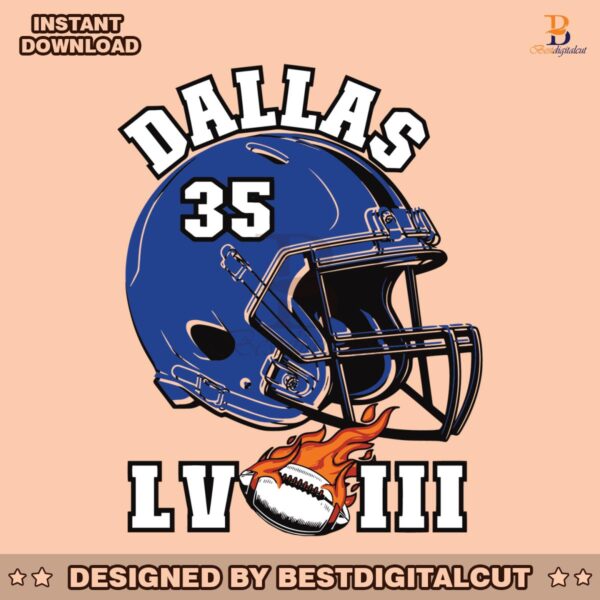 super-bowl-lviii-dallas-football-helmet-svg