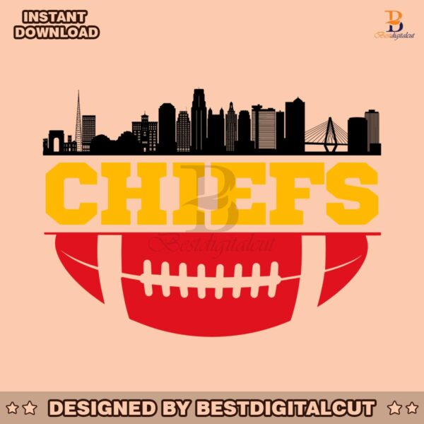 nfl-chiefs-football-skyline-svg