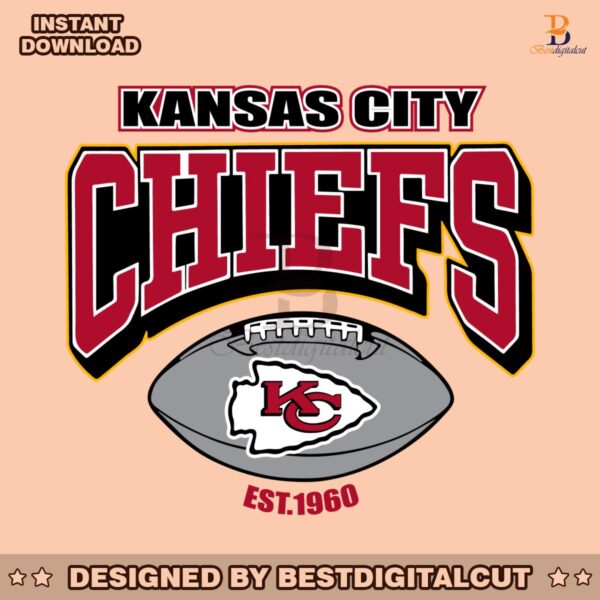 kansas-city-chiefs-football-1960-svg-cricut-digital-download