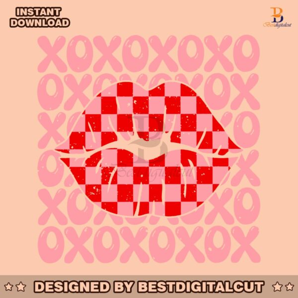 groovy-xoxo-checker-lips-svg