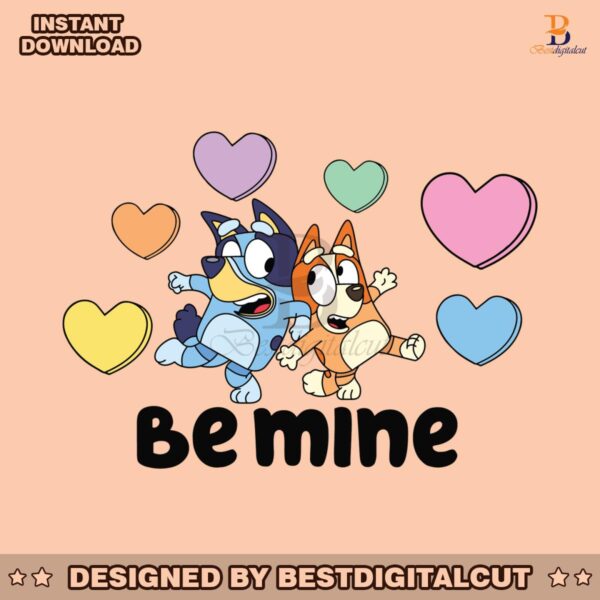 be-mine-bluey-bingo-valentine-couple-svg