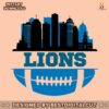 nfl-lions-football-skyline-svg