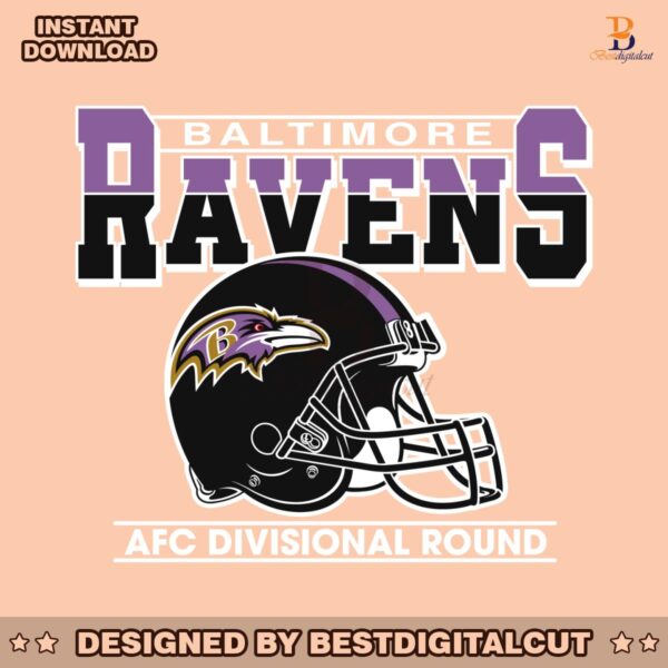 afc-divisional-round-baltimore-ravens-helmet-svg