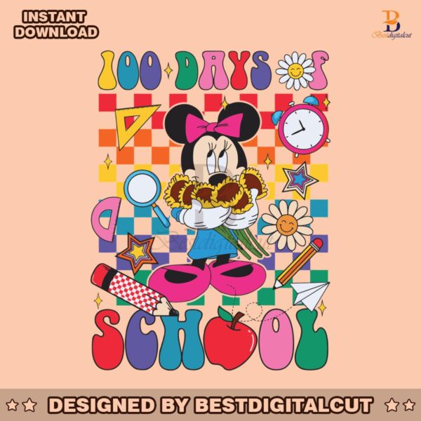 100-days-of-school-minnie-mouse-svg