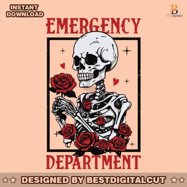 valentines-emergency-department-skeleton-svg