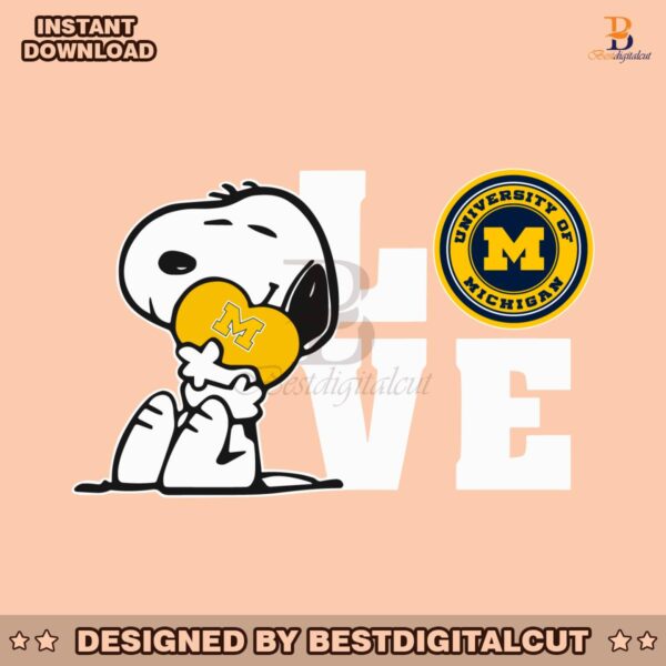 snoopy-love-michigan-wolverines-svg