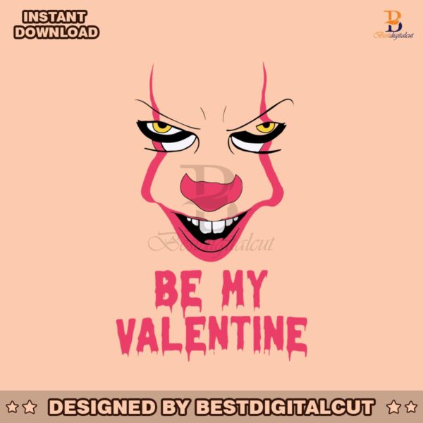 horror-character-be-my-valentine-svg
