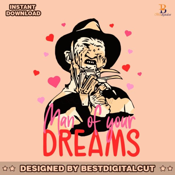 man-of-your-dreams-freddy-krueger-svg