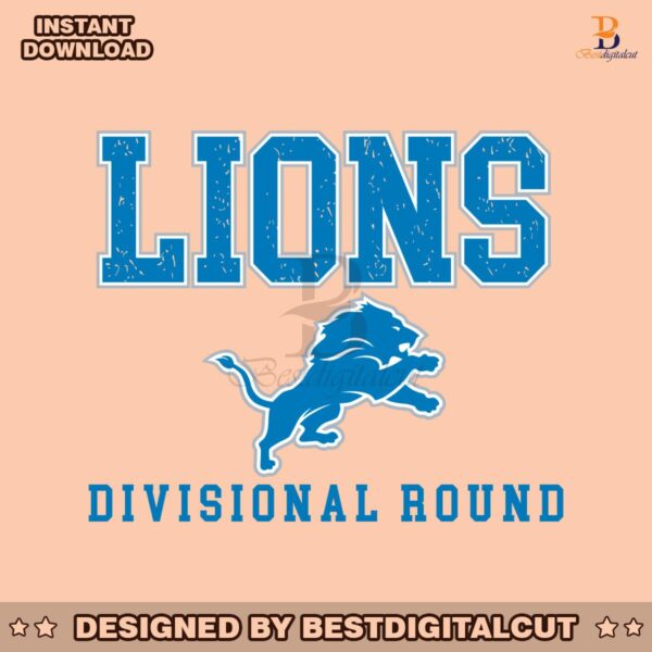 detroit-lions-football-divisional-round-svg