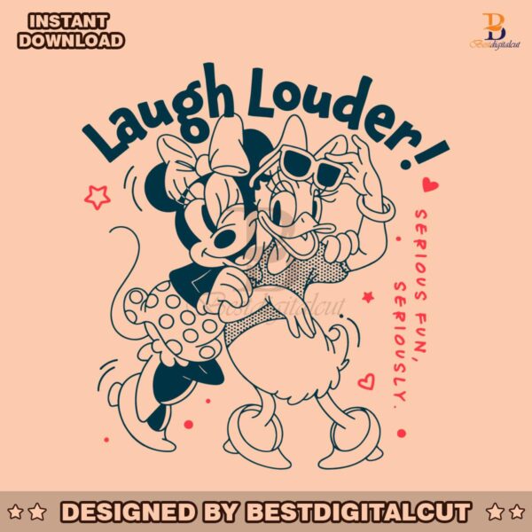 daisy-and-donald-laugh-louder-svg