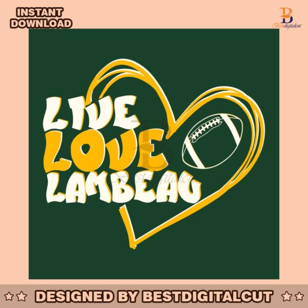 live-love-lambeau-heart-football-svg