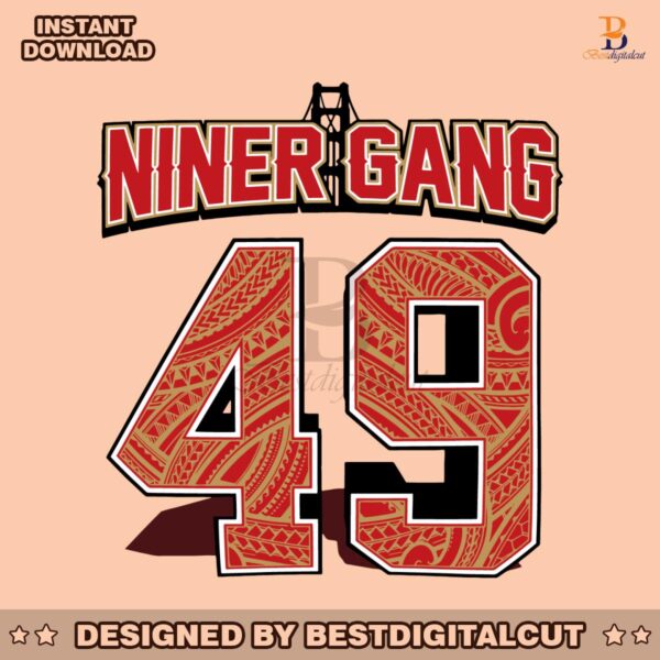 niner-gang-49-san-francisco-svg-digital-download