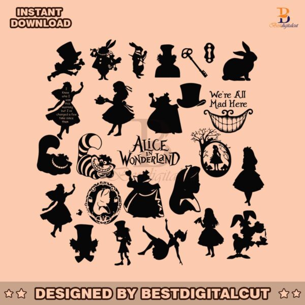 vintage-alice-in-wonderland-svg-bundle