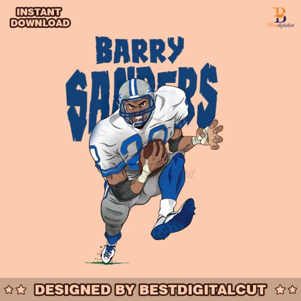 barry-sanders-detroit-football-player-png